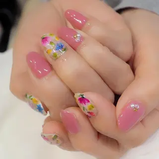 ネイル infinity skyのネイルデザイン