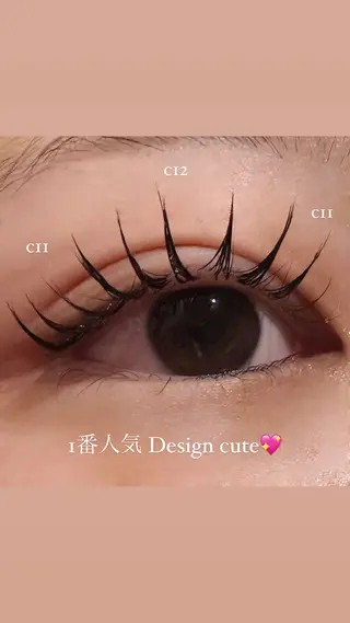 マツエク・マツパ モテhair♡.* マツエク/さくら🍨のマツエク・マツパデザイン