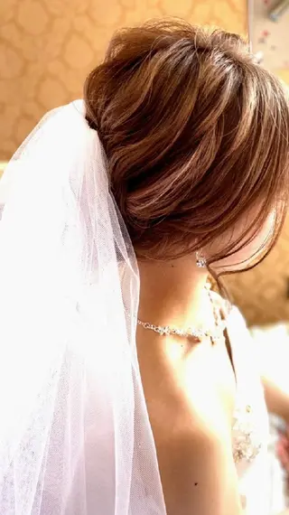 ロング ヘアアレンジ Rarely  beautyのヘアスタイル