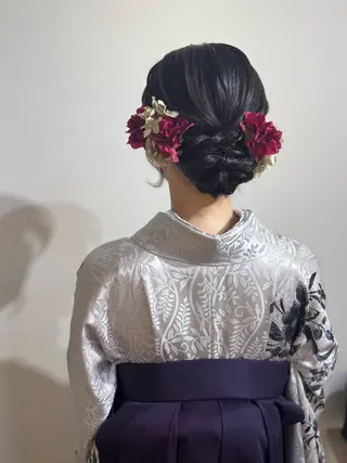 ヘアアレンジ 鷲見 望のヘアスタイル