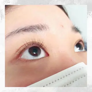 マツエク・マツパ Aim NAIL&EYELASH.BROW立花店所属・Aim立花店 Mihoのマツエク・マツパデザイン