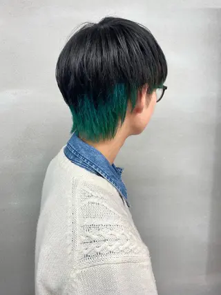 カラー メンズ 柏 デザインカラー/ レイヤー🐣シオリのヘアスタイル