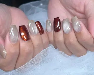 ネイル 7nail所属・なんば7nail YUZUHAのネイルデザイン