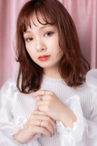 ミディアム カラー パーマ クセ毛解決のプロ💠 棚村竜太のヘアスタイル