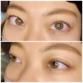 マツエク・マツパ アイブロウ 椿 優花のマツエク・マツパデザイン