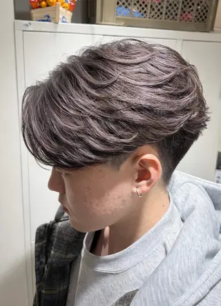 パーマ メンズ 🌴パーマオタク🌴 長谷川　諒佑🌈のヘアスタイル