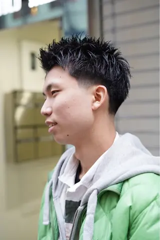 ショート メンズ メンズスパイキー特化 ayumuのヘアスタイル