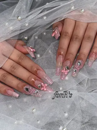 ロング forR's AIKAのネイルデザイン