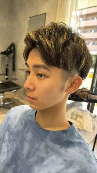 メンズ HEDI所属・茨木 まひろのヘアスタイル