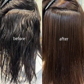 パーマ nicoTOKYO 原宿所属・センターパート /メンズ/海野颯生のヘアスタイル