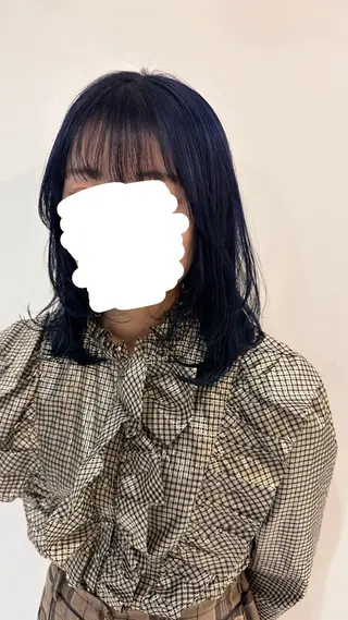 ミディアム 艶カラー/韓国風ヘア 🐈‍⬛sofy🐾のヘアスタイル