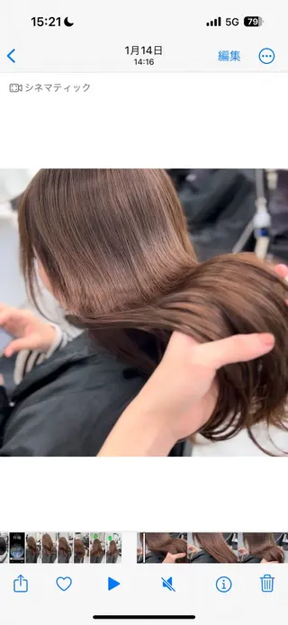 ロング GO TODAY 原宿Verno店所属・韓国系支持率No.1 レイヤー特化/きょうのヘアスタイル