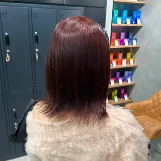 ミディアム カラー 透明感カラー🫧 ✴︎meiのヘアスタイル