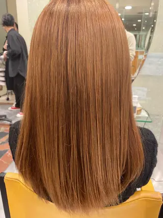 ロング 三田 豪のヘアスタイル