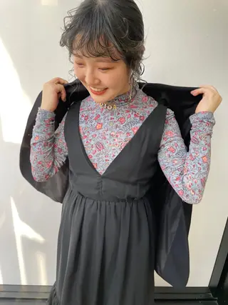 ミディアム ヘアアレンジ emu head spa & treatment所属・髙塚碧🇰🇷 韓国ヘア🎗️のヘアスタイル