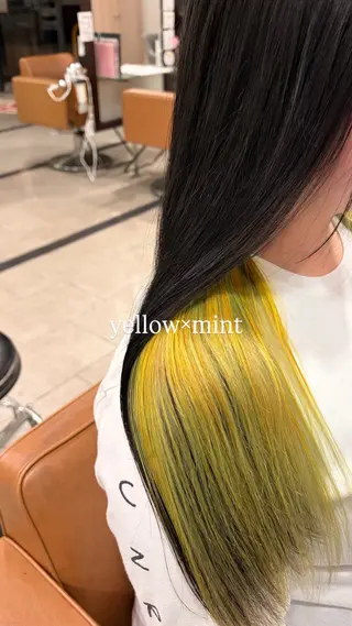 ロング 長谷川 柚乃のヘアスタイル