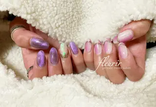 ネイル フルリール 【プライベートサロンのネイルデザイン