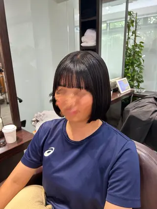 ショート カラー 坂本奈都美 🎀のヘアスタイル