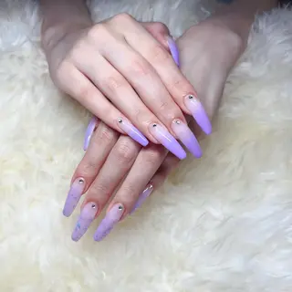 ロング 💜MIYA nail川崎店のネイルデザイン