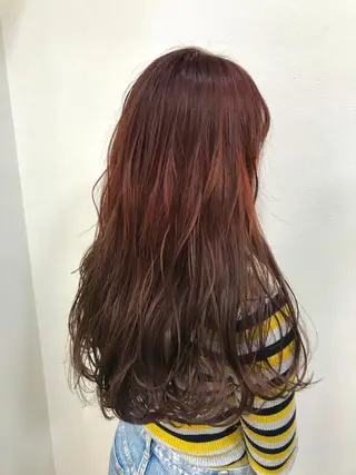 ロング カラー 髪質改善×METEO 店長 貞松直也のヘアスタイル