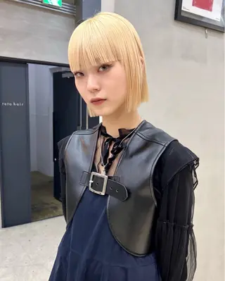 ショート カラー デザイン/レイヤー Kaito🐩/栄のヘアスタイル