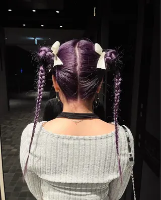 ロング 🎀艶カラー🎀 ゆぅーなのヘアスタイル