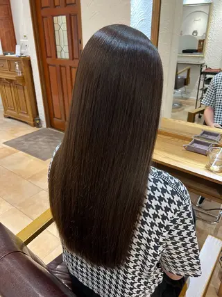 ロング カラー 🥀韓国ヘア🥀 宮津真菜のヘアスタイル