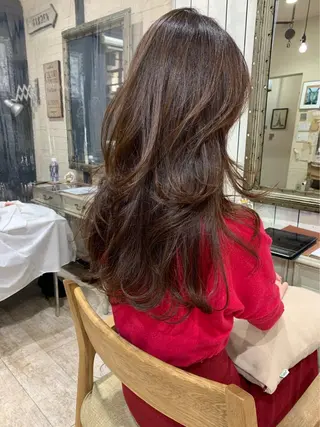 ミディアム 新宿/髪質改善 /透け感/Sotaのヘアスタイル