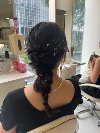ヘアアレンジ 塩田 瑠菜のヘアスタイル