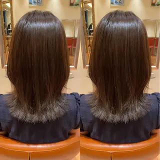 カラー 丸みショート 🩰 MANAMI🪿🤍のヘアスタイル