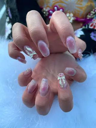 ネイル ‪るか/‪透明感 カラー/アレンジのヘアスタイル