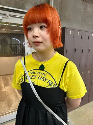 ショート カラー myu 🐈‍⬛のヘアスタイル