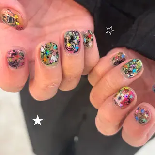 ネイル 栗田 ゆう子のネイルデザイン