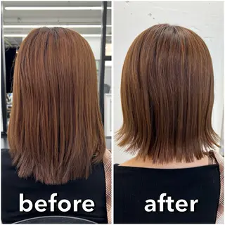 ミディアム カラー あすか JILLSTUDIOのヘアスタイル