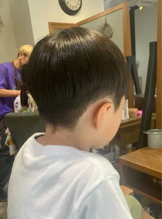 ショート キッズ LiC えりのヘアスタイル