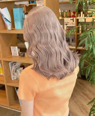 セミロング カラー 🦄カラーモデル 募集中🦄ちえみのヘアスタイル