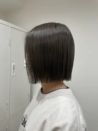 ショート カラー 安東留那 /メンズカット募集のヘアスタイル