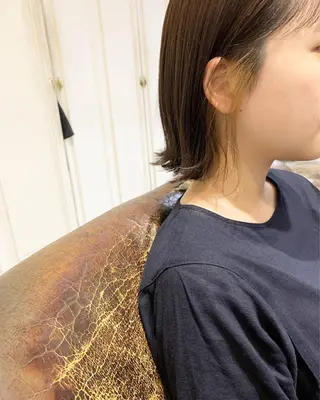 ミディアム La Lauren所属・ダブルカラー/透明感 💈JUNYA💈のヘアスタイル