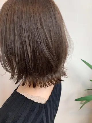 セミロング カラー "小顔カット" Fuko.のヘアスタイル
