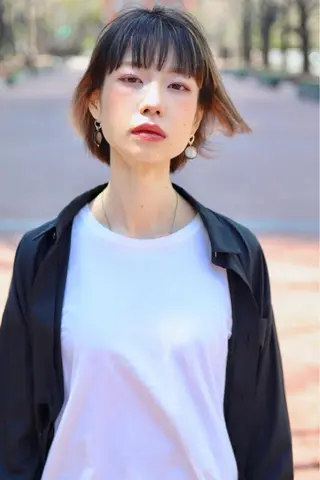 ミディアム corr所属・🍎🎁鈴木翔大 Englishokのヘアスタイル