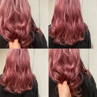 セミロング カラー カジュアルを女っぽく 𝗮𝘆𝗮𝗰𝗼のヘアスタイル
