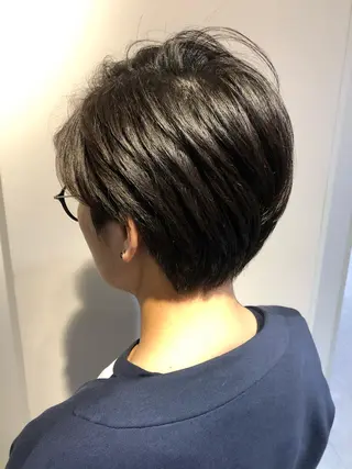 ショート eins.hair所属・過去一の柔髪ヘア 🌿einshairのヘアスタイル