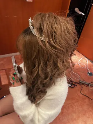 ロング 永澤 一輝のヘアスタイル