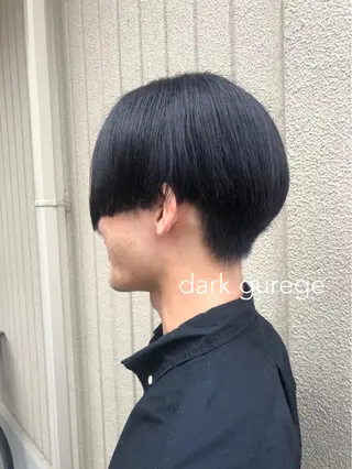 ショート カラー HOLON池袋所属・ウルフカット ハッシュカット/七海のヘアスタイル