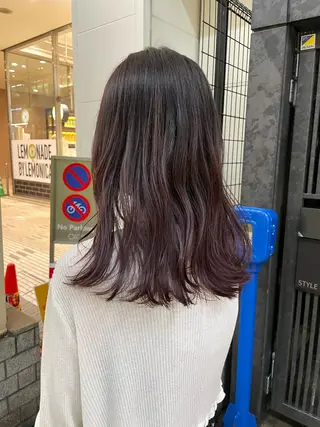 ミディアム カラー 縮毛矯正/髪質改善/ 石橋代智のヘアスタイル