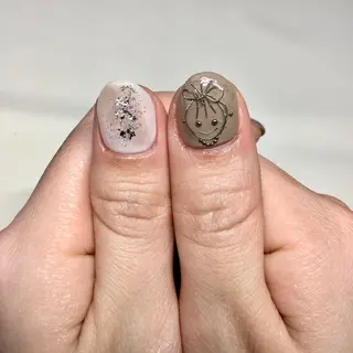 カラー ネイル マツエク・マツパ 福田 加奈のネイルデザイン