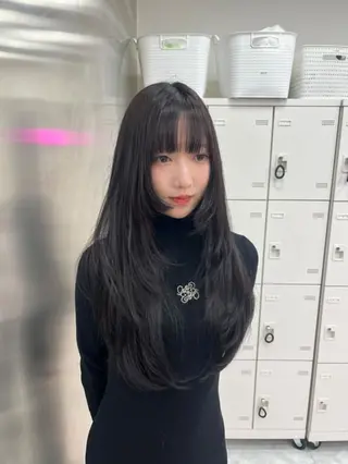 ロング カラー 💖トレンド秋冬 カラー💖FUTAのヘアスタイル