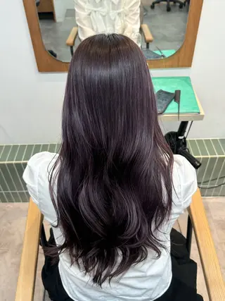 セミロング 松田 じゅりなのヘアスタイル