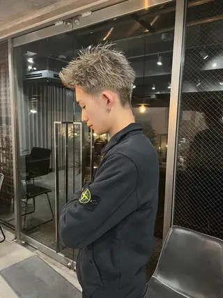 カラー 縮毛矯正/スパイラル パーマ/表参道のヘアスタイル