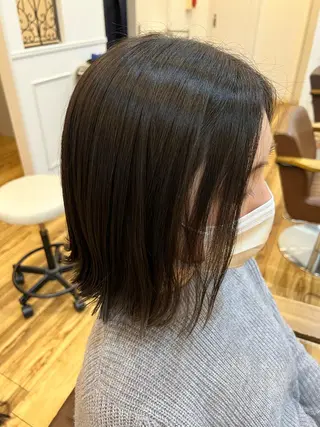ミディアム 🐰ハイトーンカラー 畠山　渡🐰のヘアスタイル